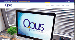 Desktop Screenshot of opuspmp.com.br
